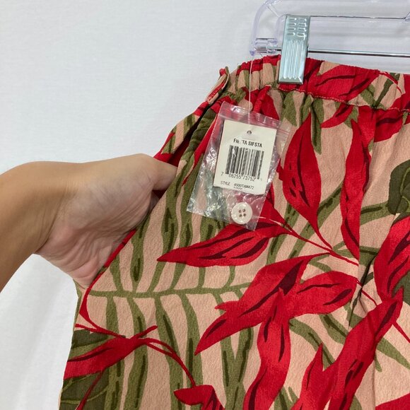 New JM Collection by Jennifer Moore size 18W Colorful Floral Side Slit Skirt - Picture 8 of 10